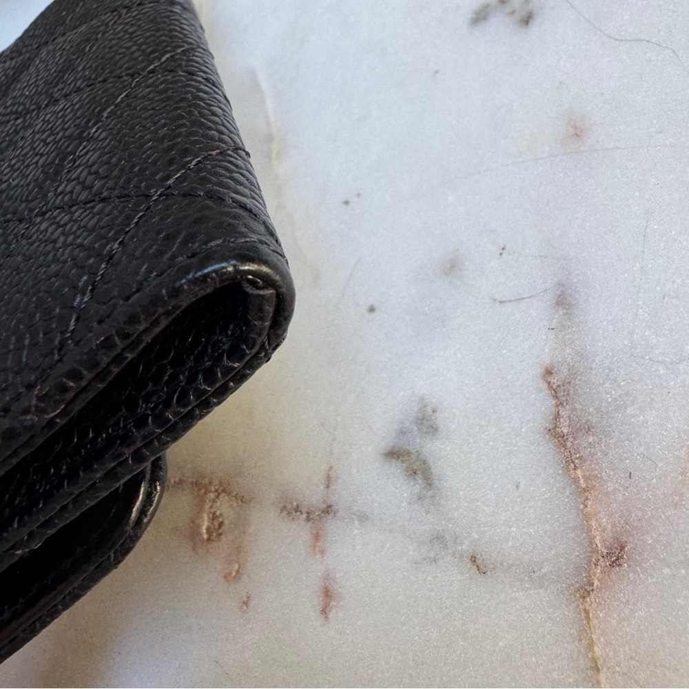 Chanel Caviar Classic Flap Card Holder Wallet - Picture 11 of 13